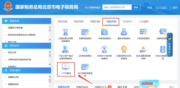 如何查询已收到的退税的具体信息?